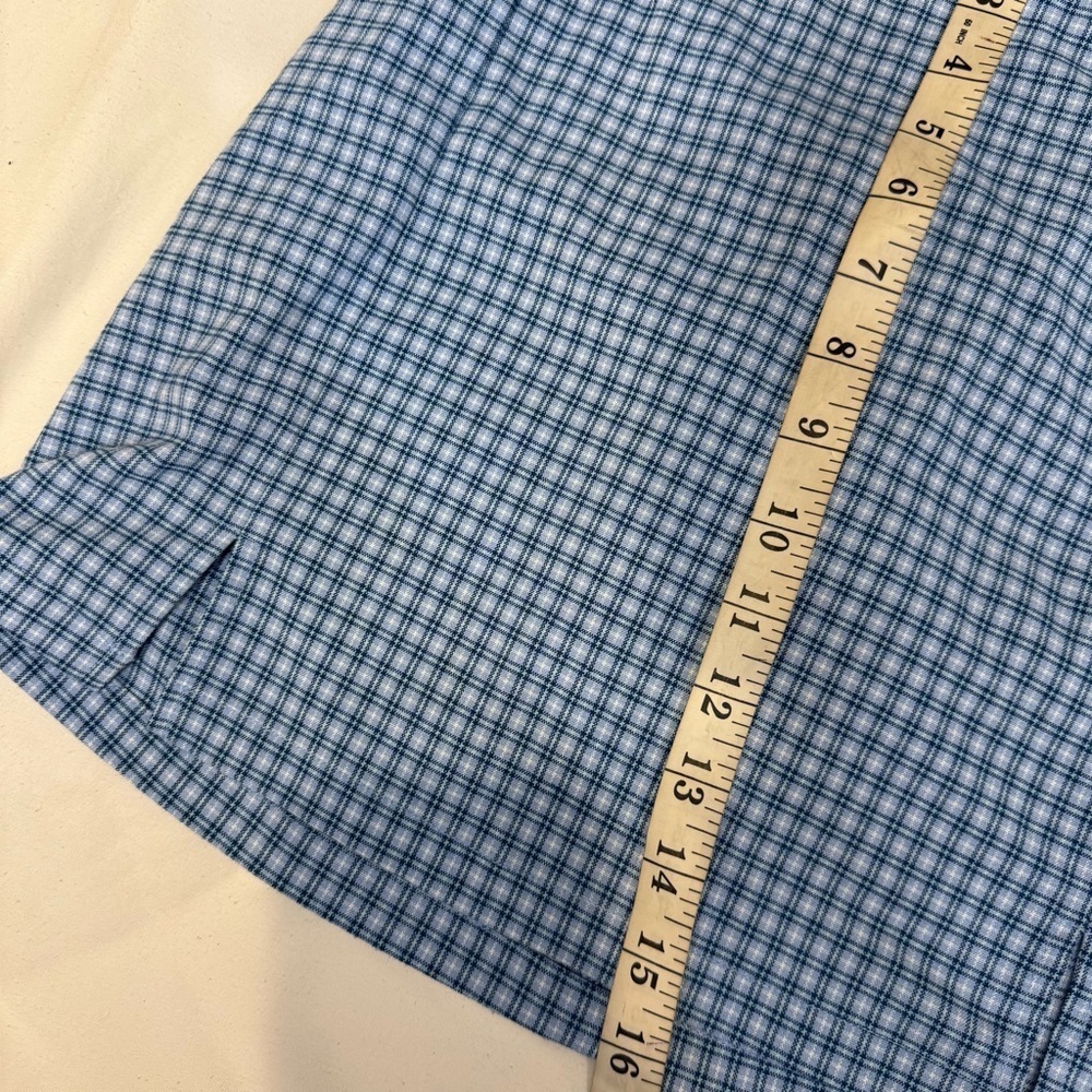Brandy Melville Blue Plaid Skirt - Picture 8 of 11